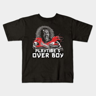 Playtime's Over Boy Kids T-Shirt